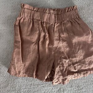 Heritage Women's High Waist Brown Shorts
